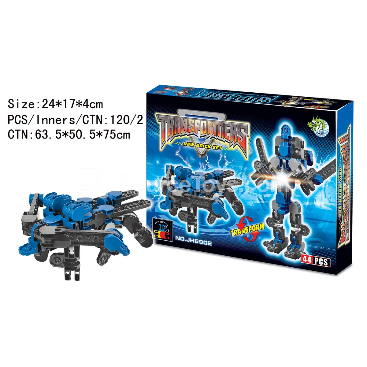 Transformable Building Blocks (44 PCS) Transformable Building Blocks (44 PCS)