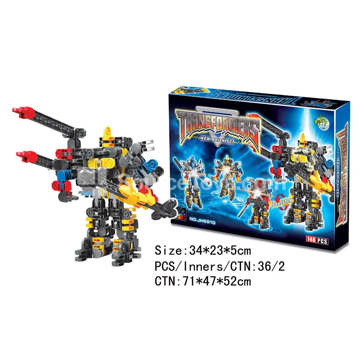 Transformable Building Blocks (148 PCS) Transformable Building Blocks (148 PCS)