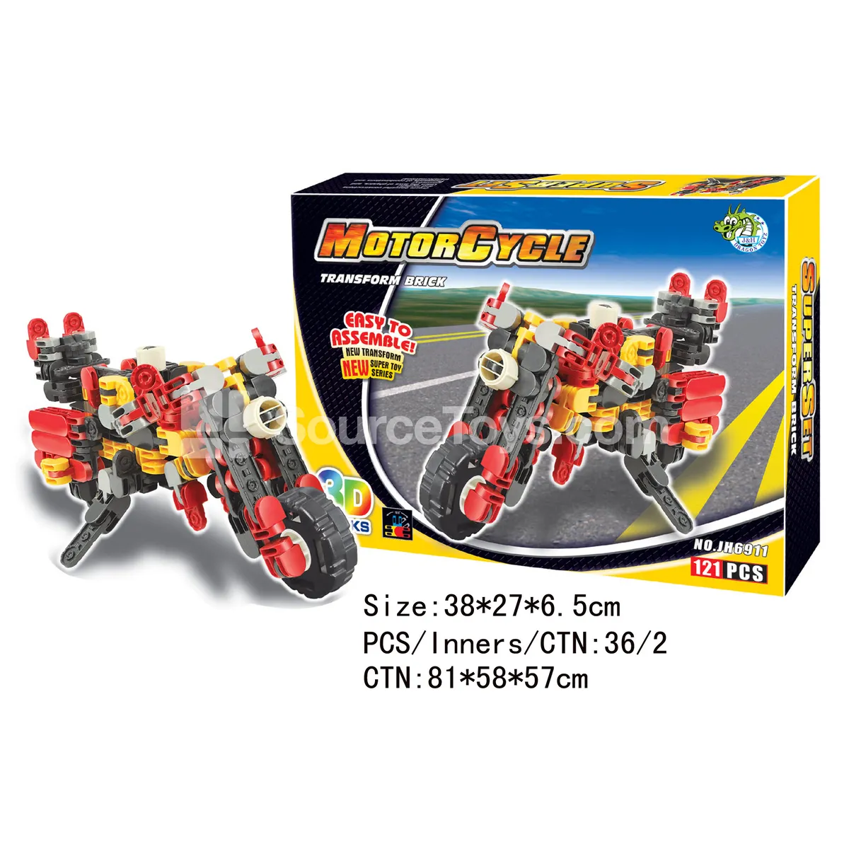 Assembly Motorcycle (121PCS) Assembly Motorcycle (121PCS)