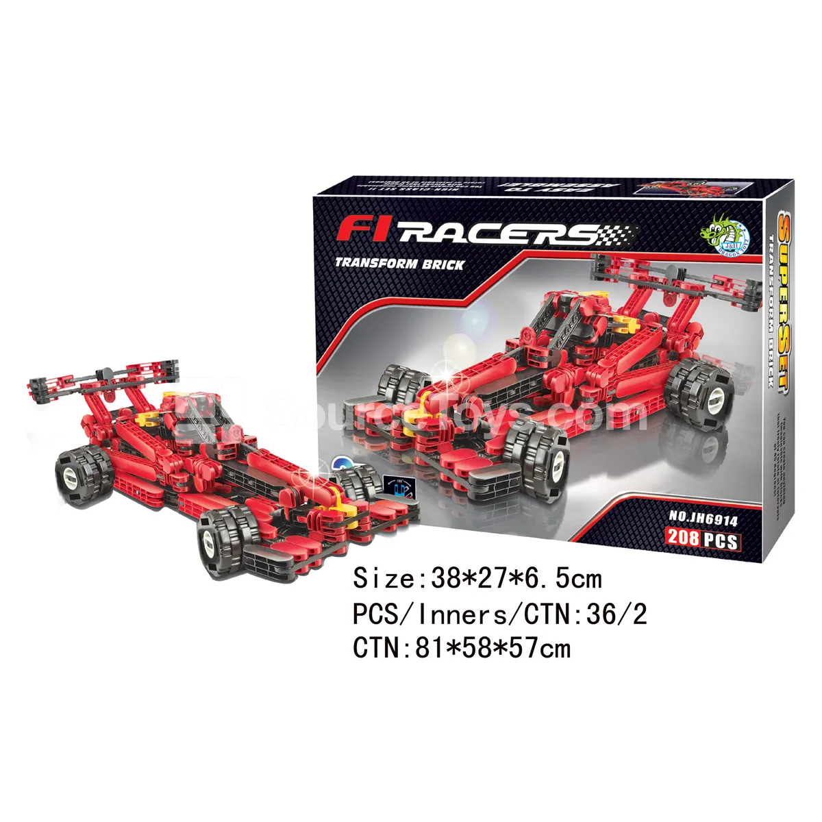 Assembly F1 Car Model (206pcs) Assembly F1 Car Model (206pcs)