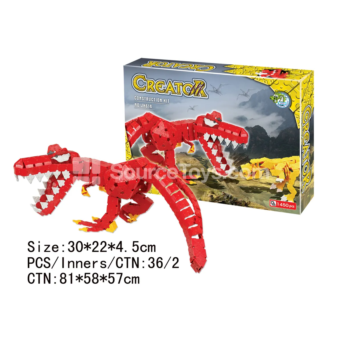 Dinosaur Assembly Set (880 pieces) Dinosaur Assembly Set (880 pieces)