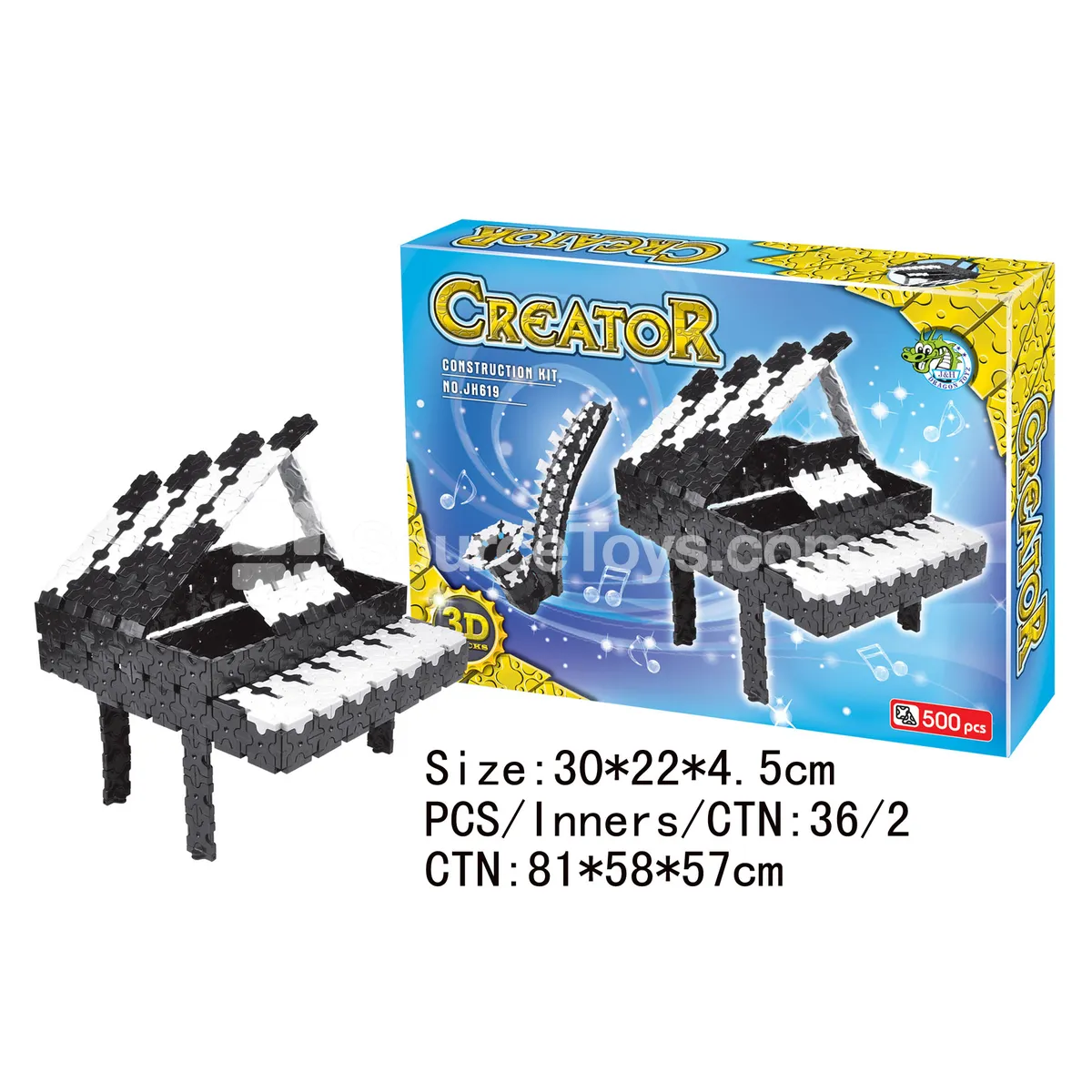 Assembly Piano (350pcs) Assembly Piano (350pcs)