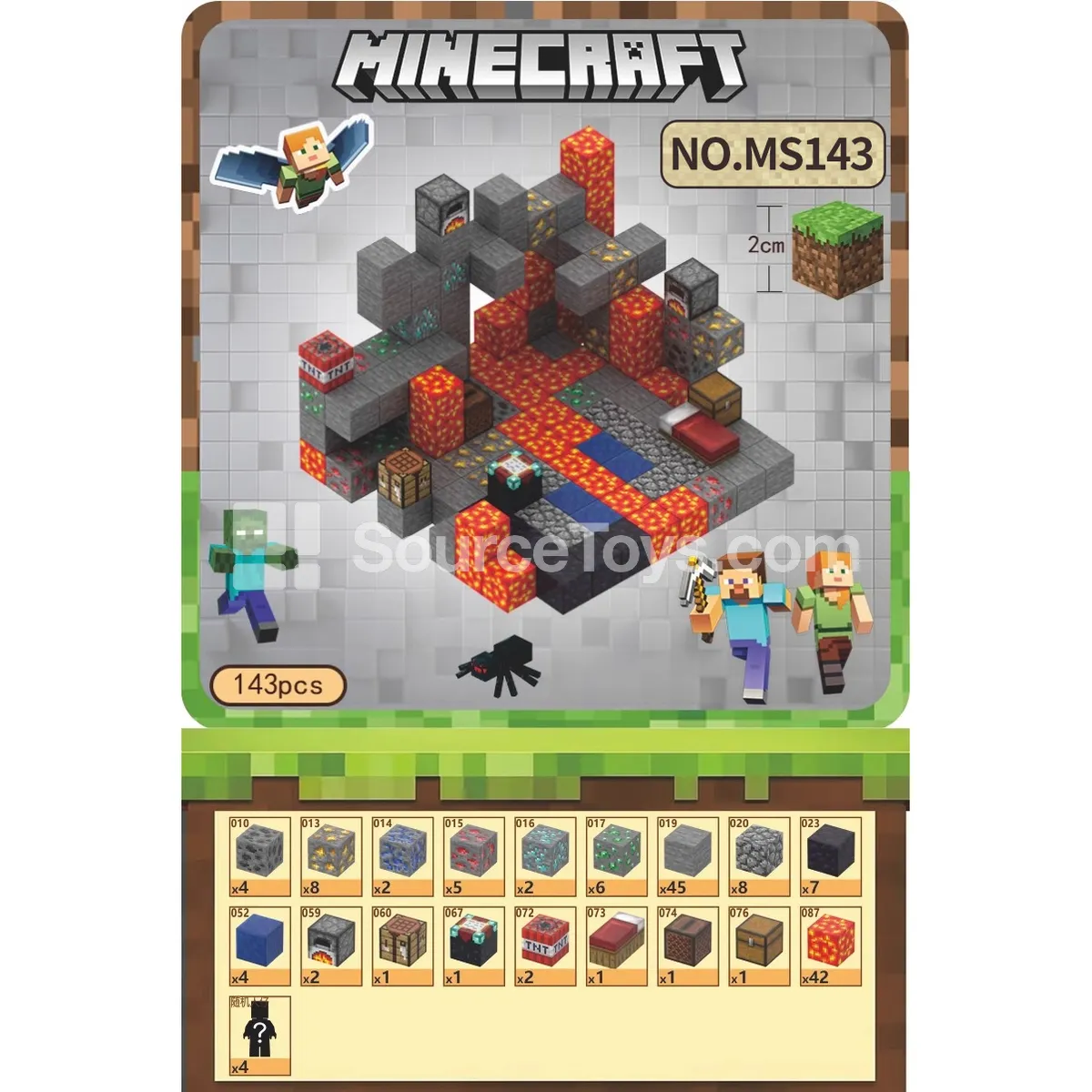 Mine Adventure Building Set (143pcs) Mine Adventure Building Set (143pcs)