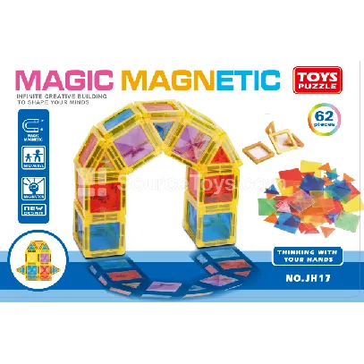 Magnetic Building Tiles (62pcs) Magnetic Building Tiles (62pcs)