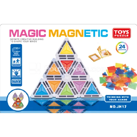 Magnetic Building Tiles 24pcs