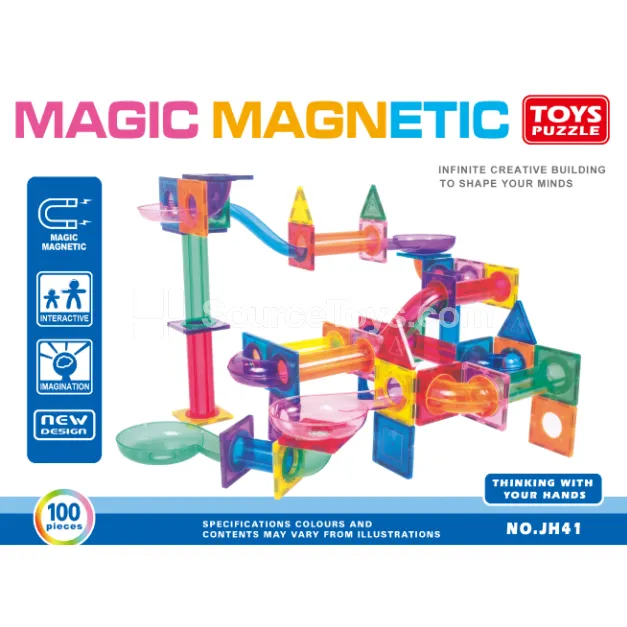 Magnetic Building Tiles (100pcs)