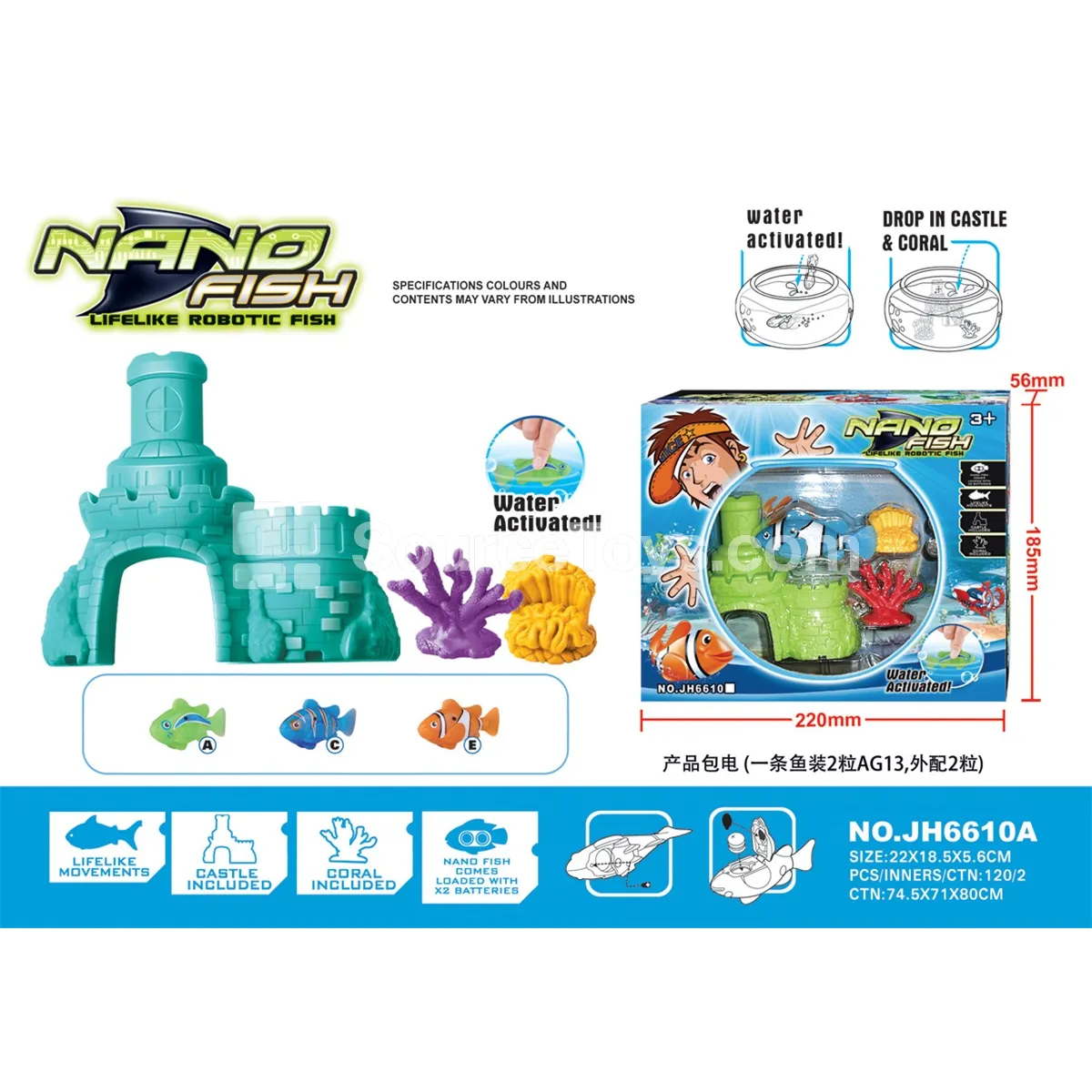 Electric Fish Set Electric Fish Set