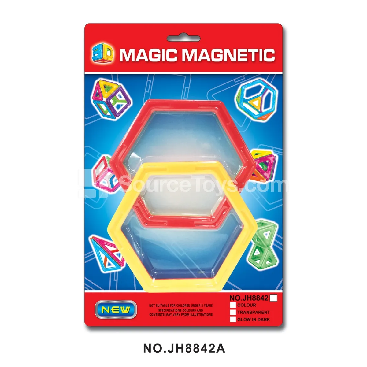 Magnetic Building Tiles (2 pcs)
