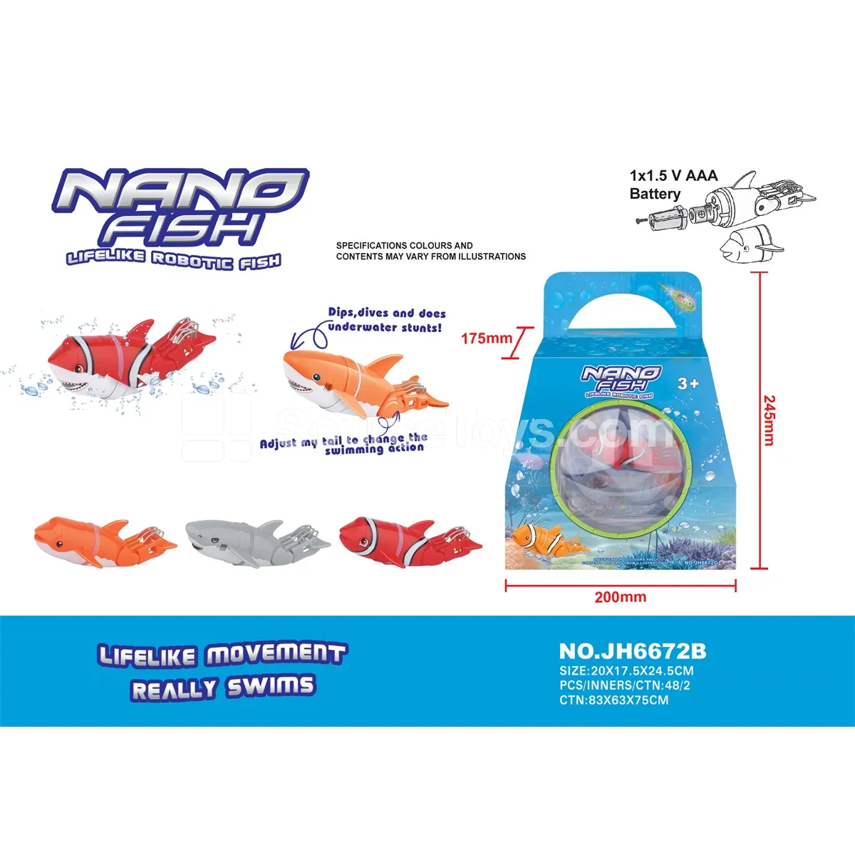 Electric Fish Set Electric Fish Set