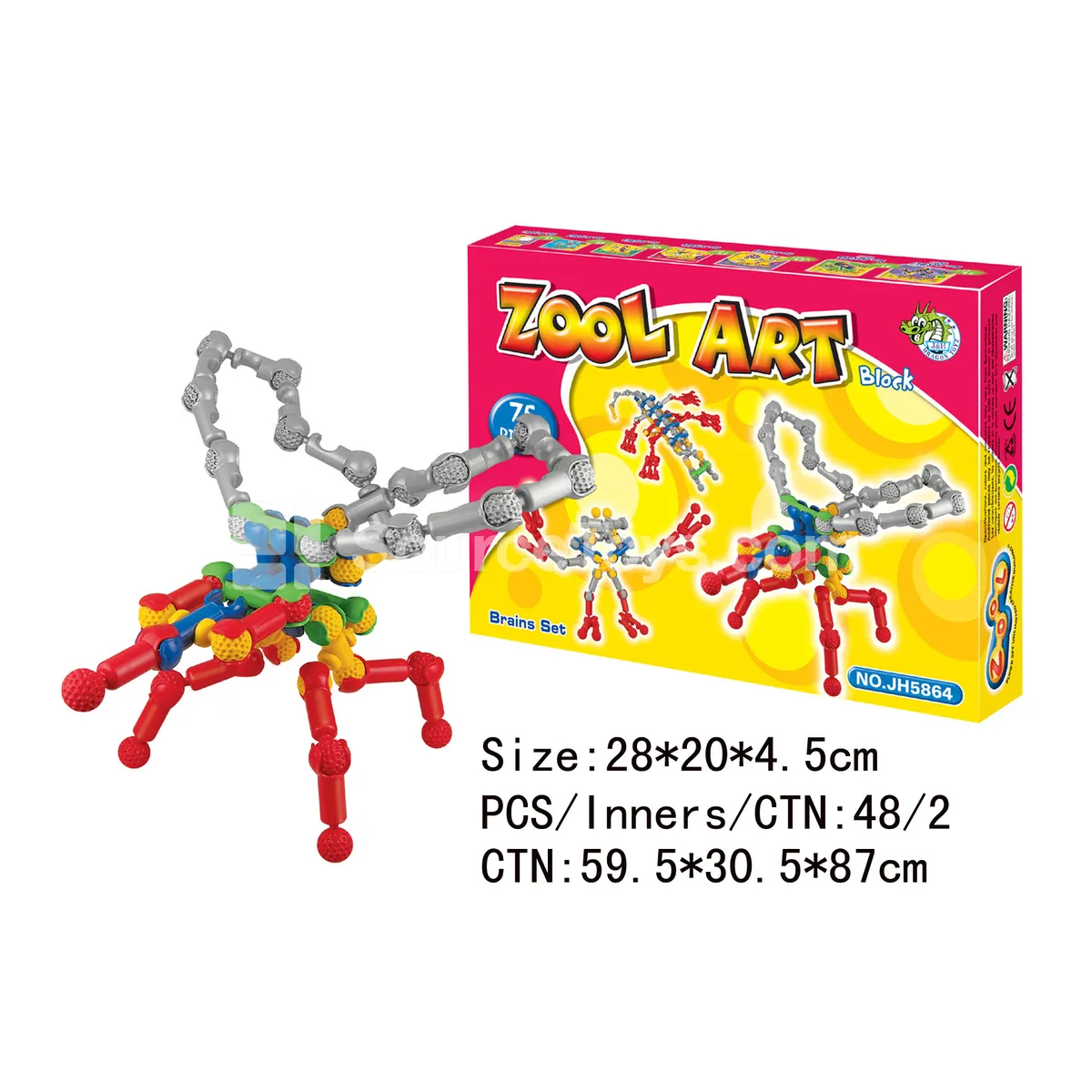 Art Building Blocks (75 PCS) Art Building Blocks (75 PCS)