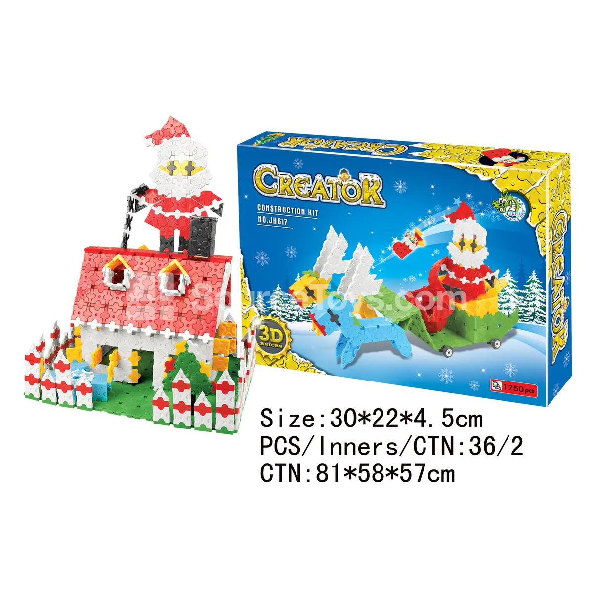 Assembly Santa Claus (880pcs) Assembly Santa Claus (880pcs)