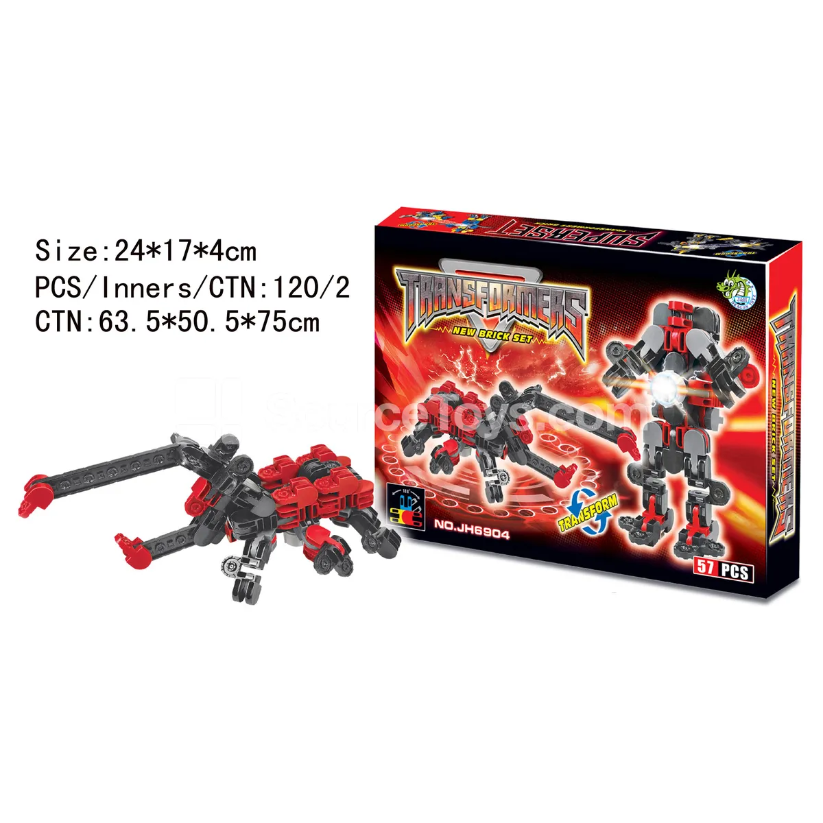 Transformable Building Blocks (57 PCS) Transformable Building Blocks (57 PCS)