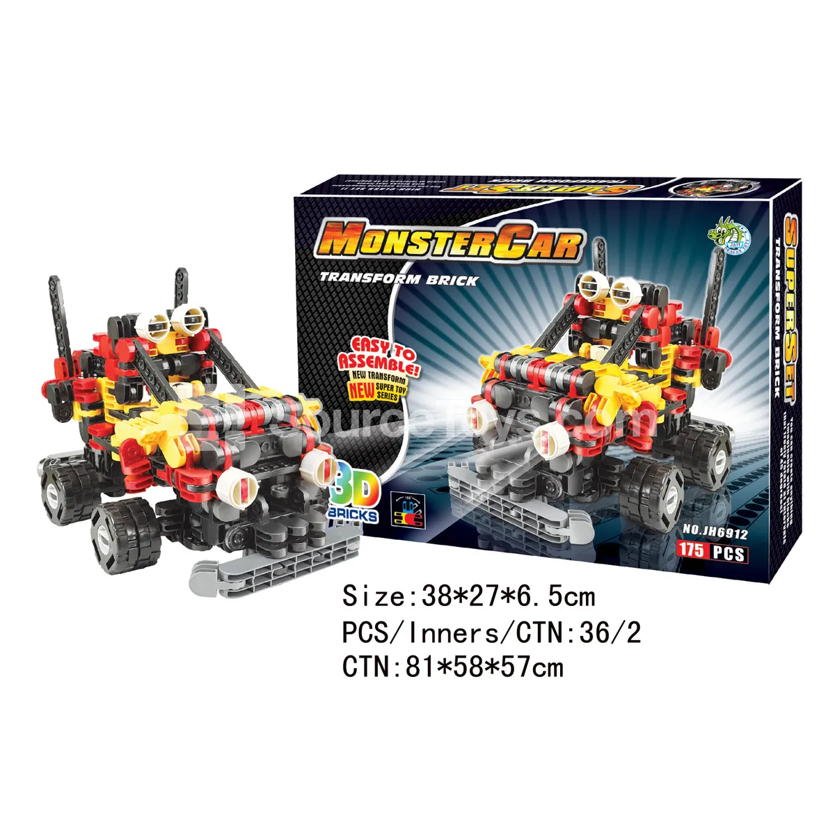 Assembly Off-Road Vehicle (175 PCS) Assembly Off-Road Vehicle (175 PCS)