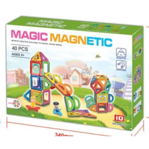 Magnetic Building Tiles (40pcs)