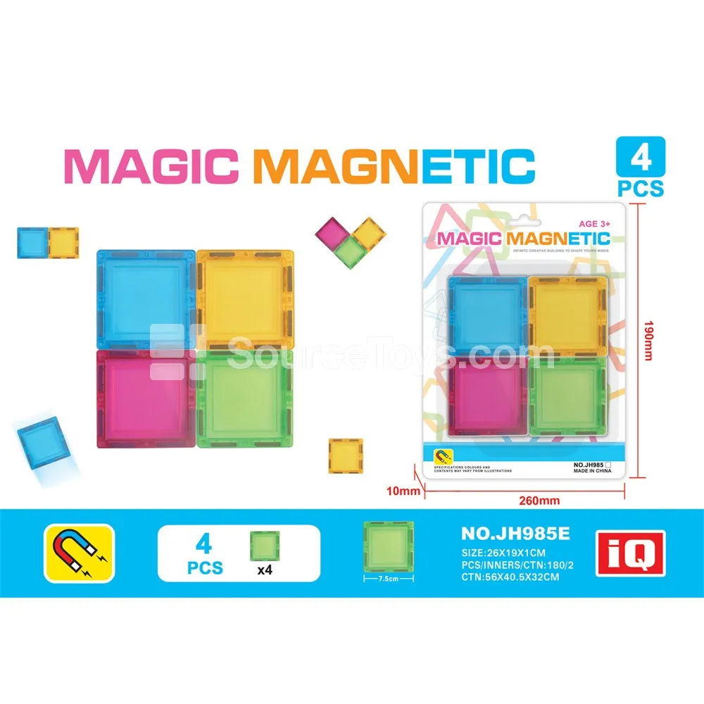 Magnetic Building Blocks (4pcs) Magnetic Building Blocks (4pcs)