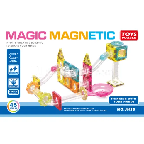 Magnetic Tiles 45pcs Magnetic Tiles 45pcs
