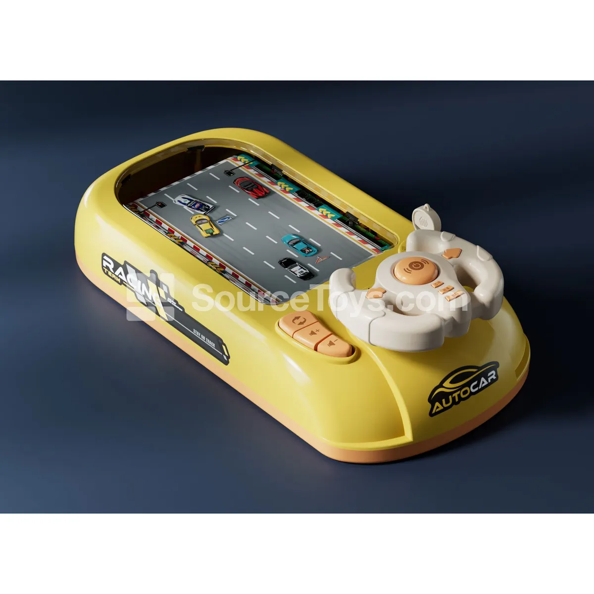 Electric Steering Wheel Racing Adventure Game Machine
