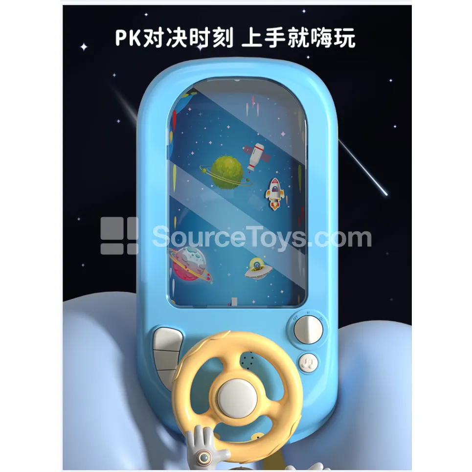 Electric Steering Wheel Racing Adventure Game Machine