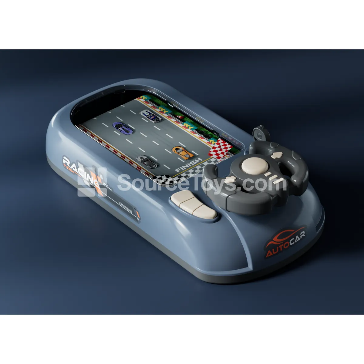 Electric Steering Wheel Racing Challenge Game Machine