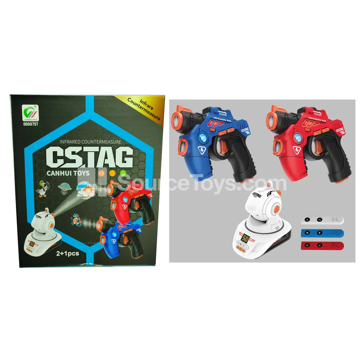 Mini Infrared Battle Gun Set with Projector Mini Infrared Battle Gun Set with Projector