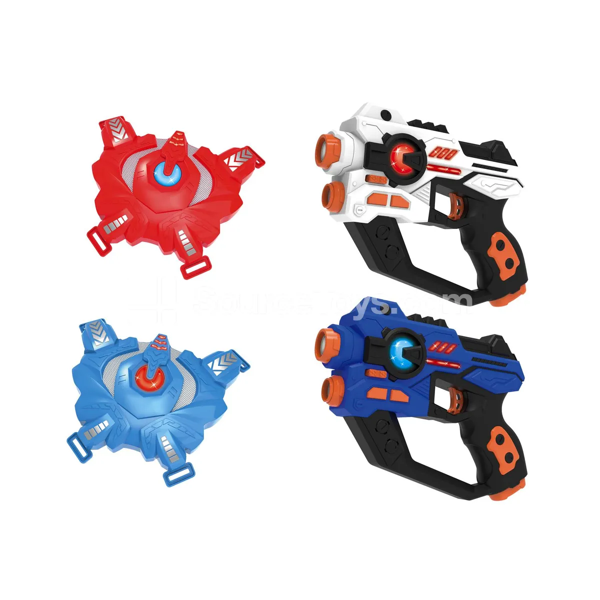 Battle Gun Set with Two Vests Battle Gun Set with Two Vests