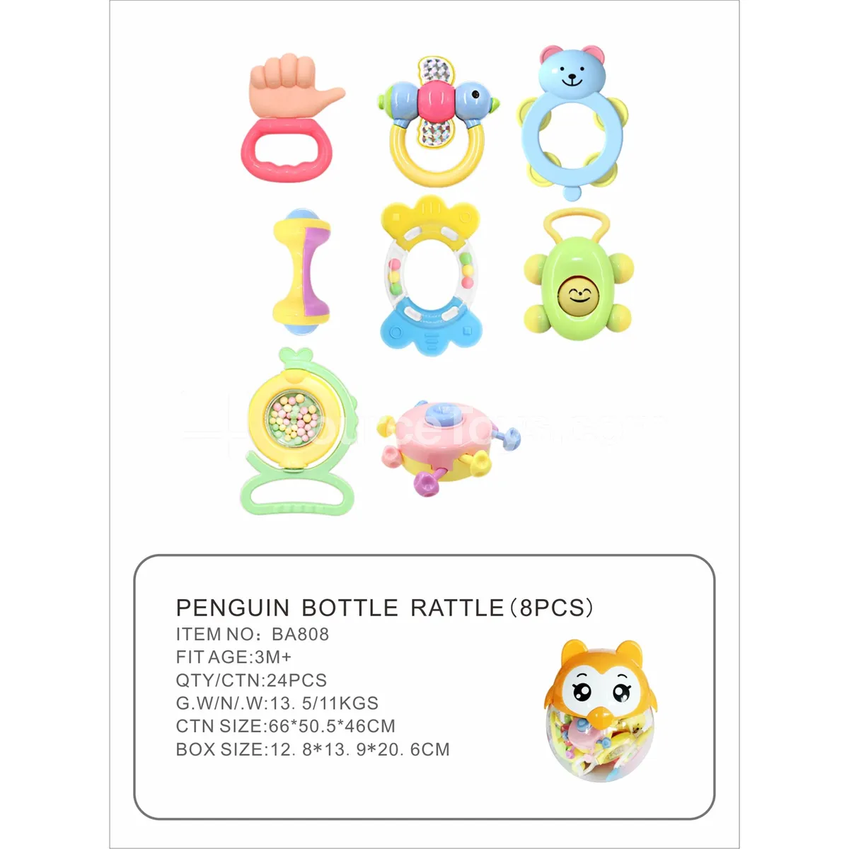 Rattle Bells (Penguin 8-Pack)