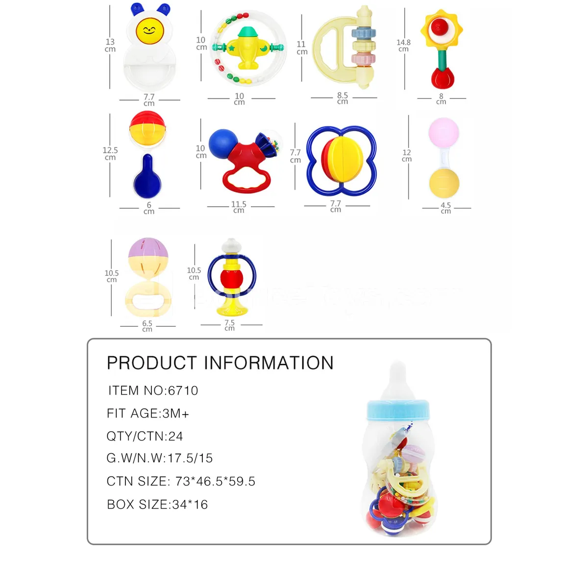 Baby Toy in Canister