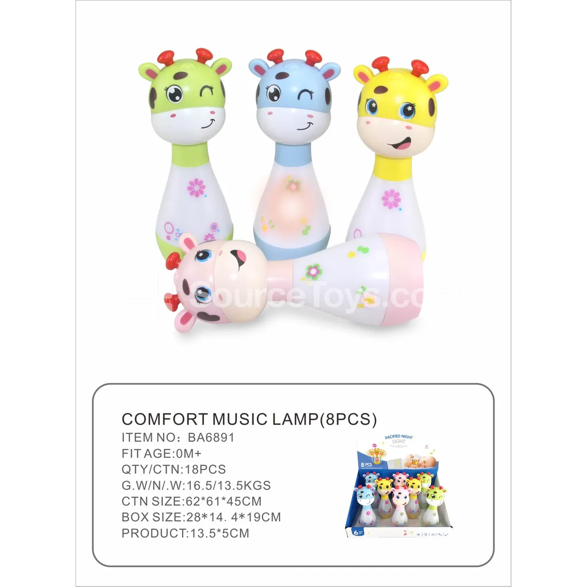 Night Light 8 Pcs