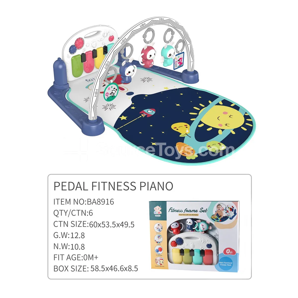 Rabbit Fitness Pedal Piano Rabbit Fitness Pedal Piano