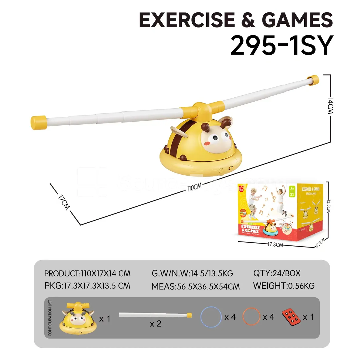 2-in-1 Bee Sport Machine with Remote Control 2-in-1 Bee Sport Machine with Remote Control