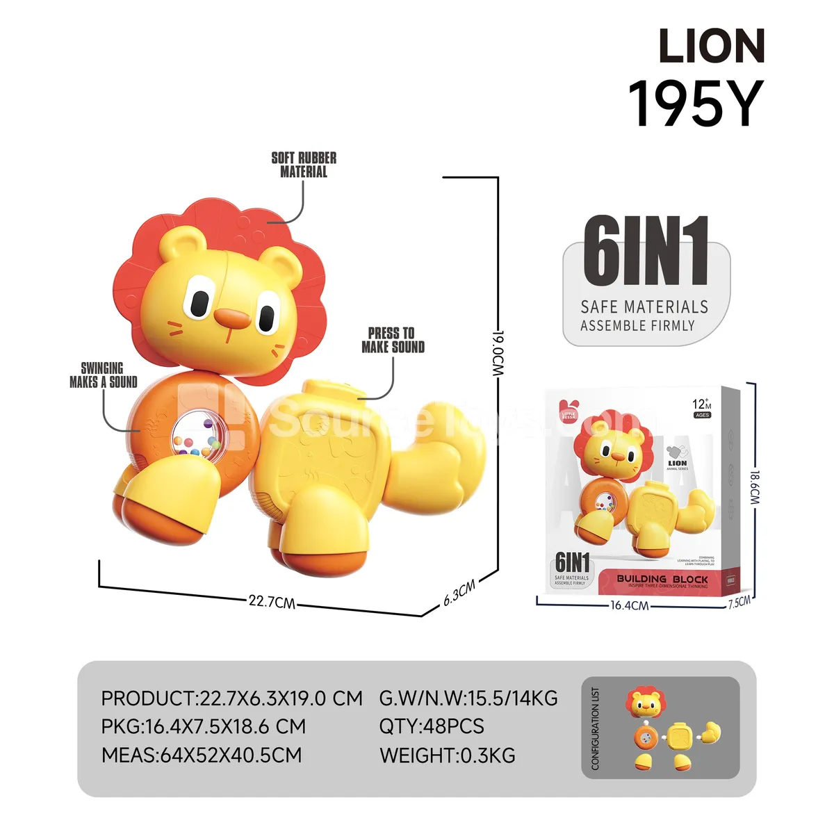 Modular Lion Building Blocks Modular Lion Building Blocks