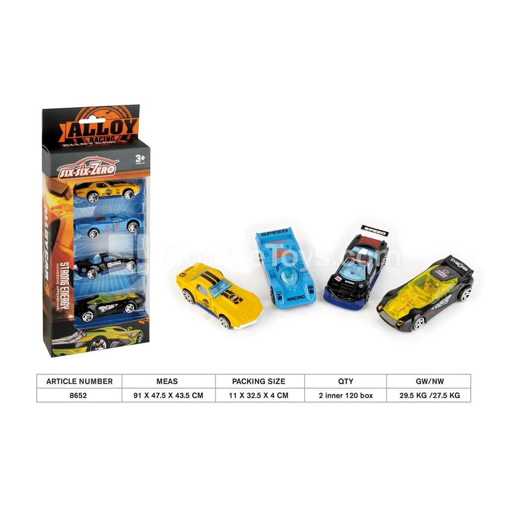 Racing Cars (4 pcs/set)