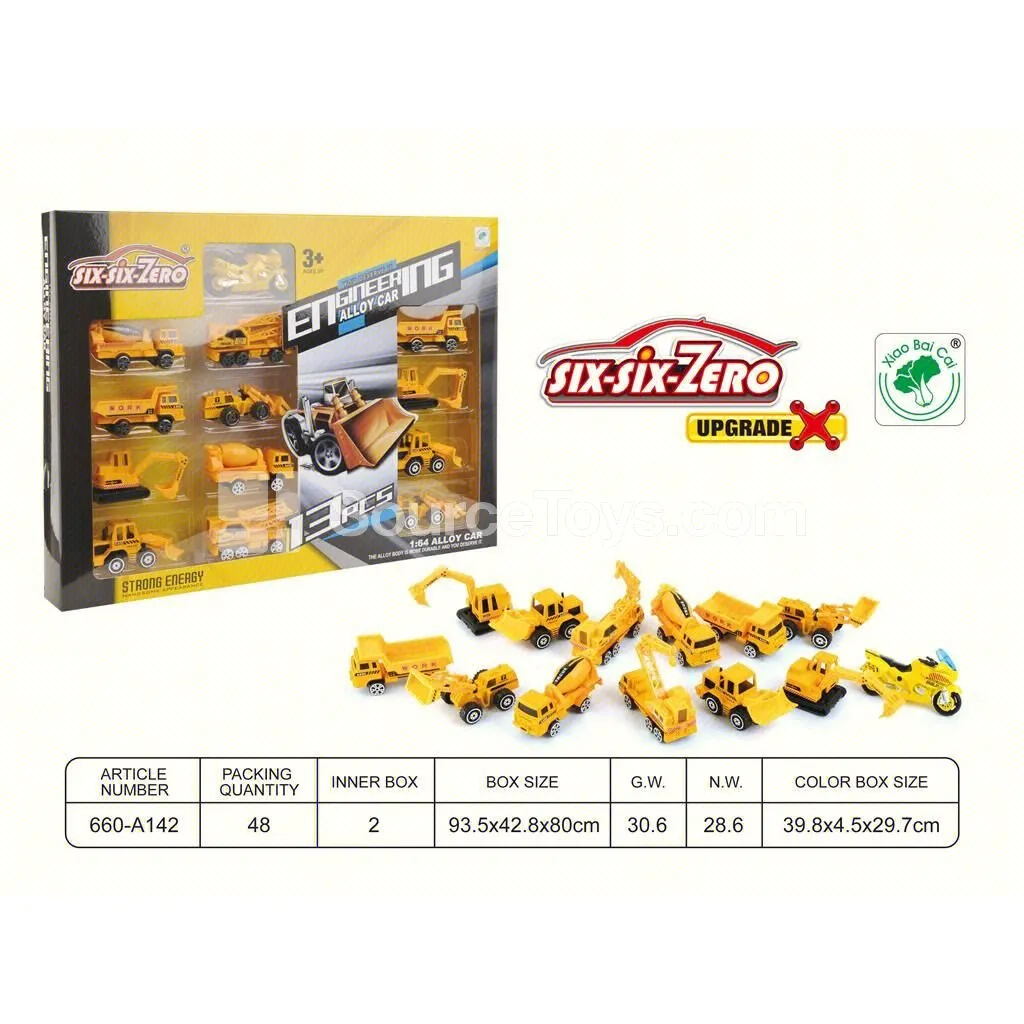 Construction Alloy Vehicle Set (13pcs) Construction Alloy Vehicle Set (13pcs)