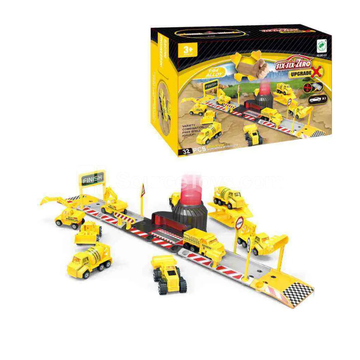Alloy Engineering Track Car Set (with 1 Car) Alloy Engineering Track Car Set (with 1 Car)