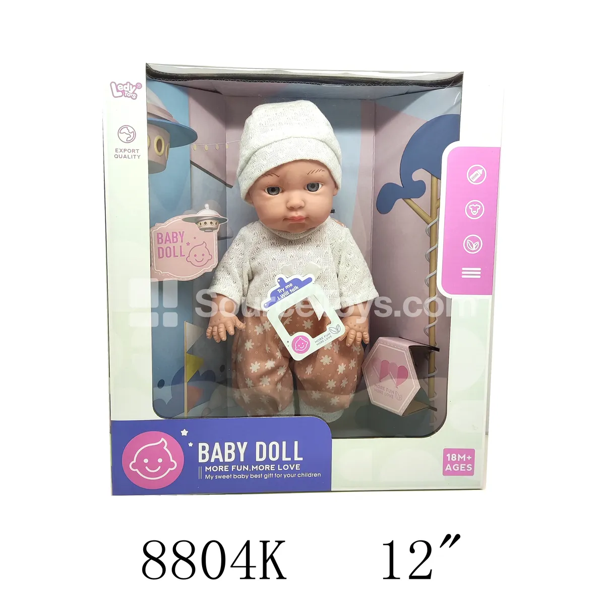 12-inch Vinyl Figure Doll with 12 Sounds