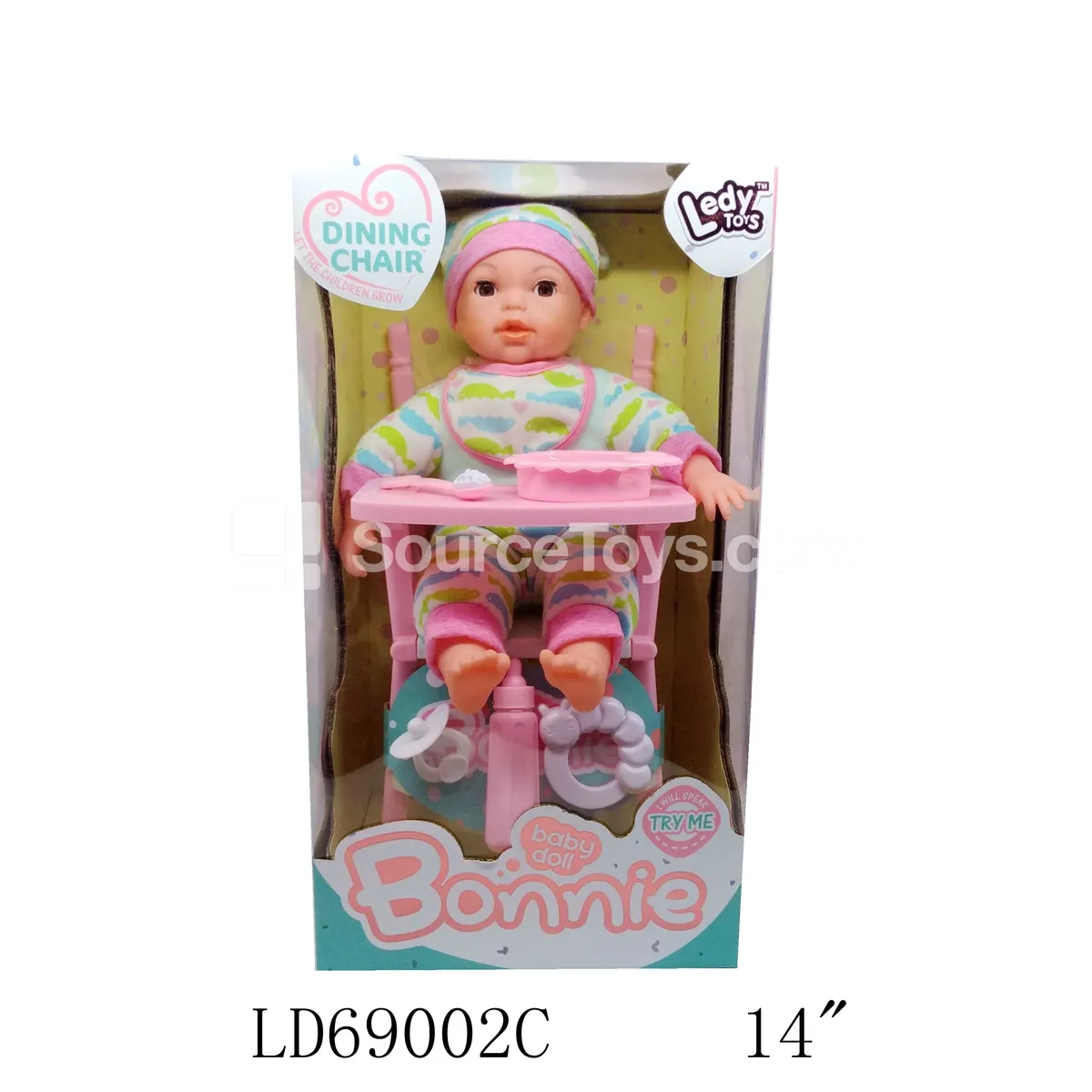 14-Inch Vinyl Figure Doll with 12 Sounds