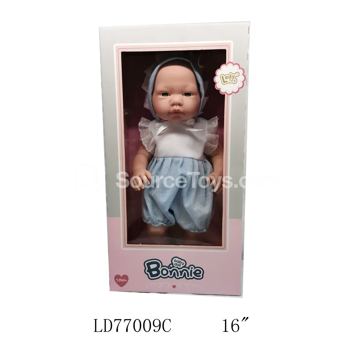16-inch Vinyl Baby Doll 2-Piece Set 16-inch Vinyl Baby Doll 2-Piece Set