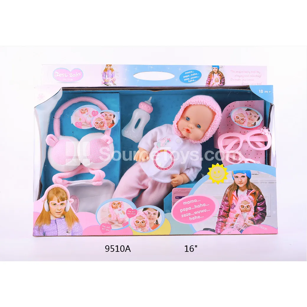 Realistic Vinyl Figure Doll 16