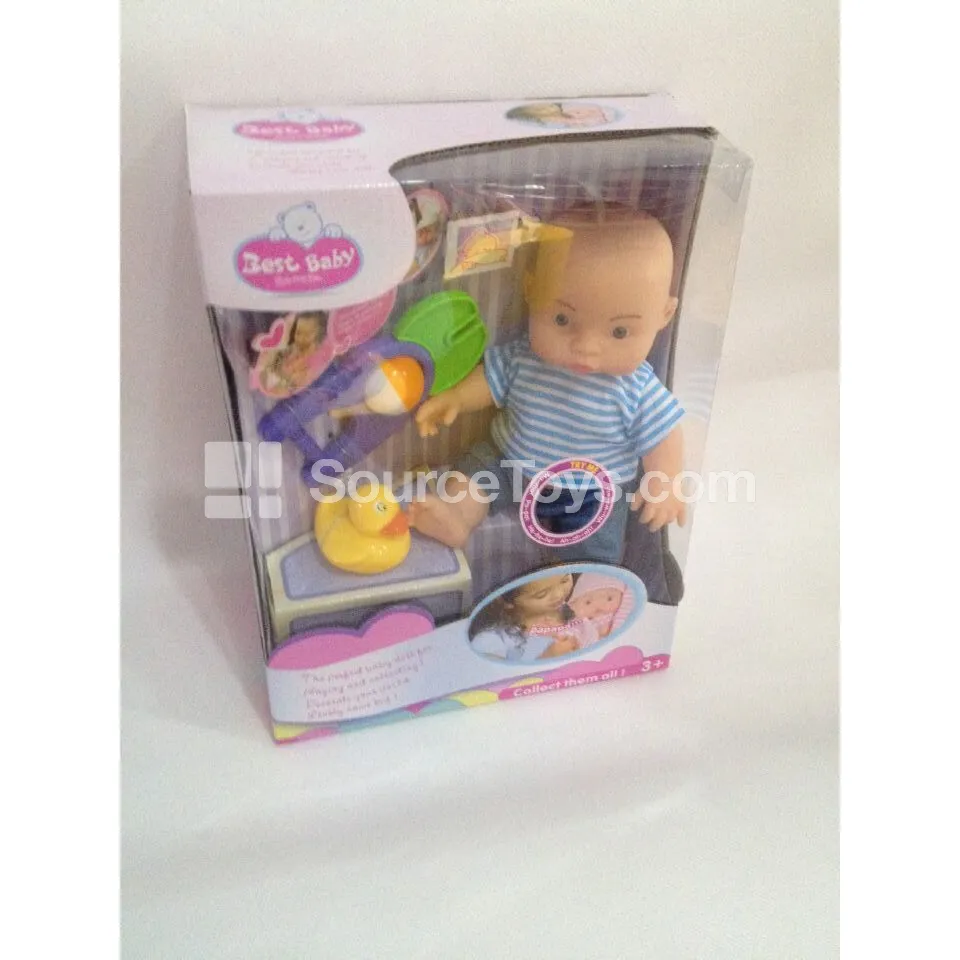 Realistic Vinyl Figure Doll 10 inch 6 Sounds IC Boy Doll with Accessories