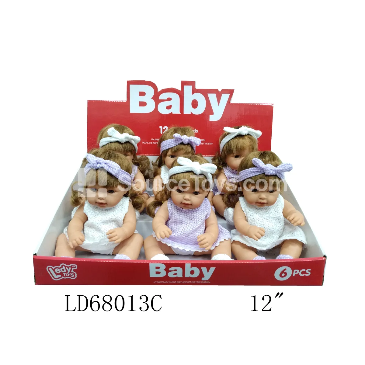 12-inch Vinyl Dolls 6-Pack 12-inch Vinyl Dolls 6-Pack