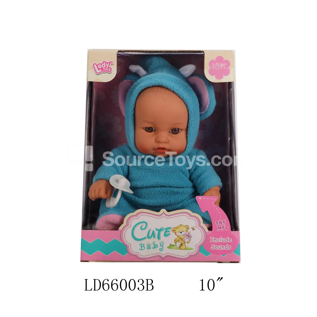 10-inch 12-Sound Vinyl Elephant Figure 10-inch 12-Sound Vinyl Elephant Figure