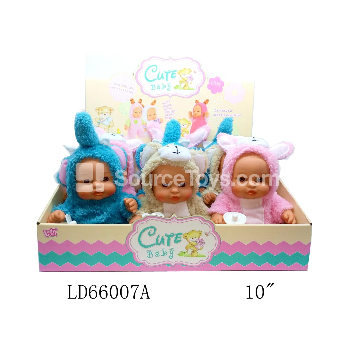 Vinyl Figure Animal Set 10 inch 12 Sounds Elephant Rabbit Bear 9 Pcs Vinyl Figure Animal Set 10 inch 12 Sounds Elephant Rabbit Bear 9 Pcs