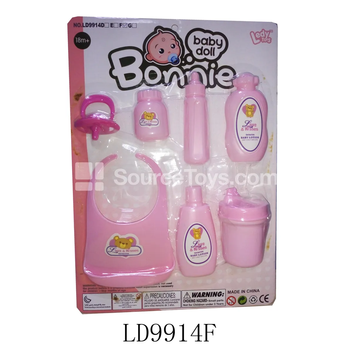 Vinyl Doll Pretend-Play Bottle Set Vinyl Doll Pretend-Play Bottle Set