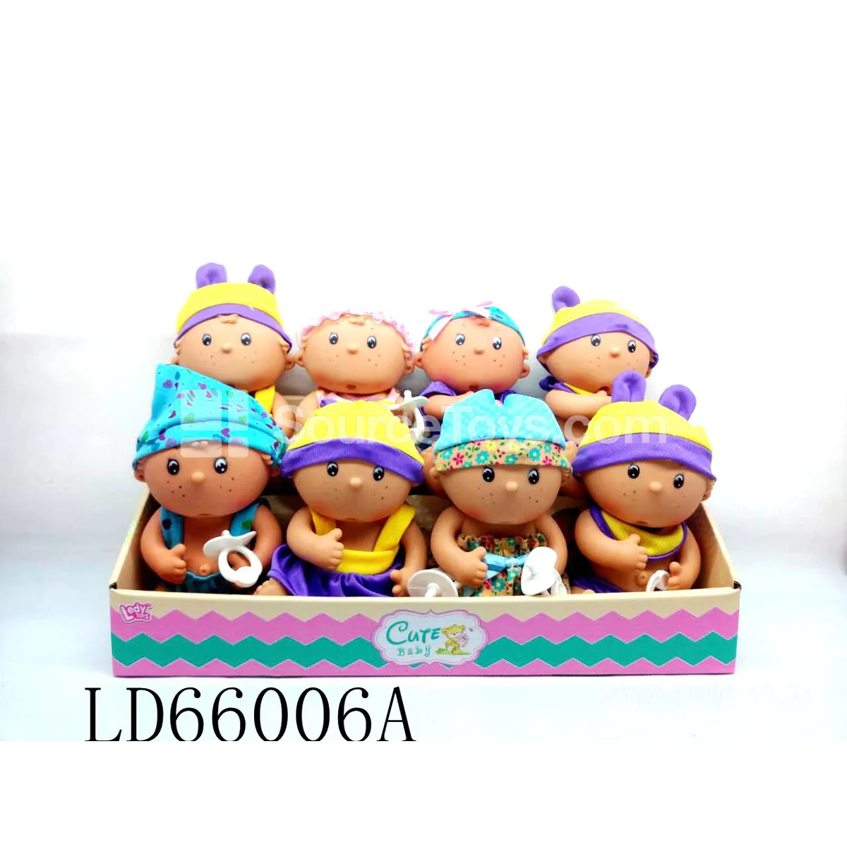 8-Inch Vinyl Figures, Assorted 8 Pcs