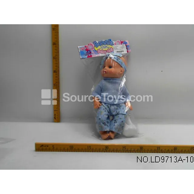 12-Inch Vinyl Doll with Drinking & Wetting Functions, 12 Sounds, Includes Bottle 12-Inch Vinyl Doll with Drinking & Wetting Functions, 12 Sounds, Includes Bottle