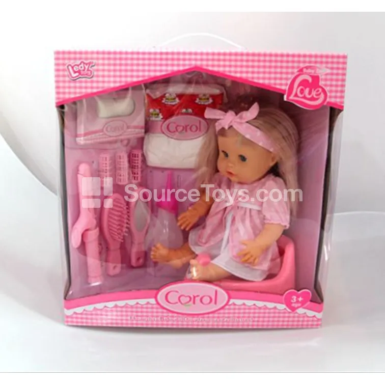 Vinyl Doll 14 inch with Accessories Vinyl Doll 14 inch with Accessories