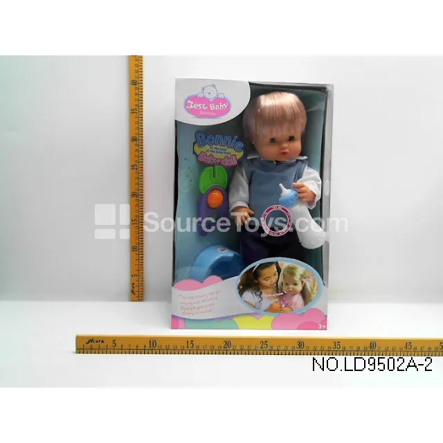 16-inch Peeing Boy Doll (12 Sounds IC) with Potty & Accessories 16-inch Peeing Boy Doll (12 Sounds IC) with Potty & Accessories