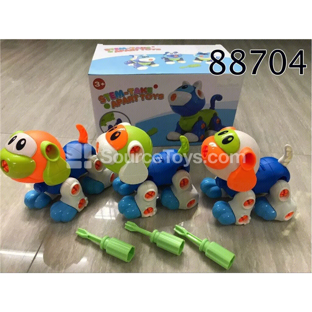 DIY 3-Pack Educational Assembly Dog Set DIY 3-Pack Educational Assembly Dog Set