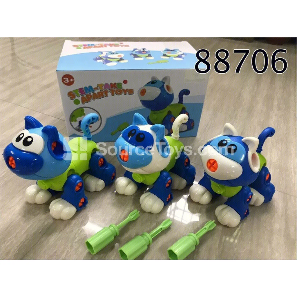 DIY Assembly Cats 3-Pack DIY Assembly Cats 3-Pack