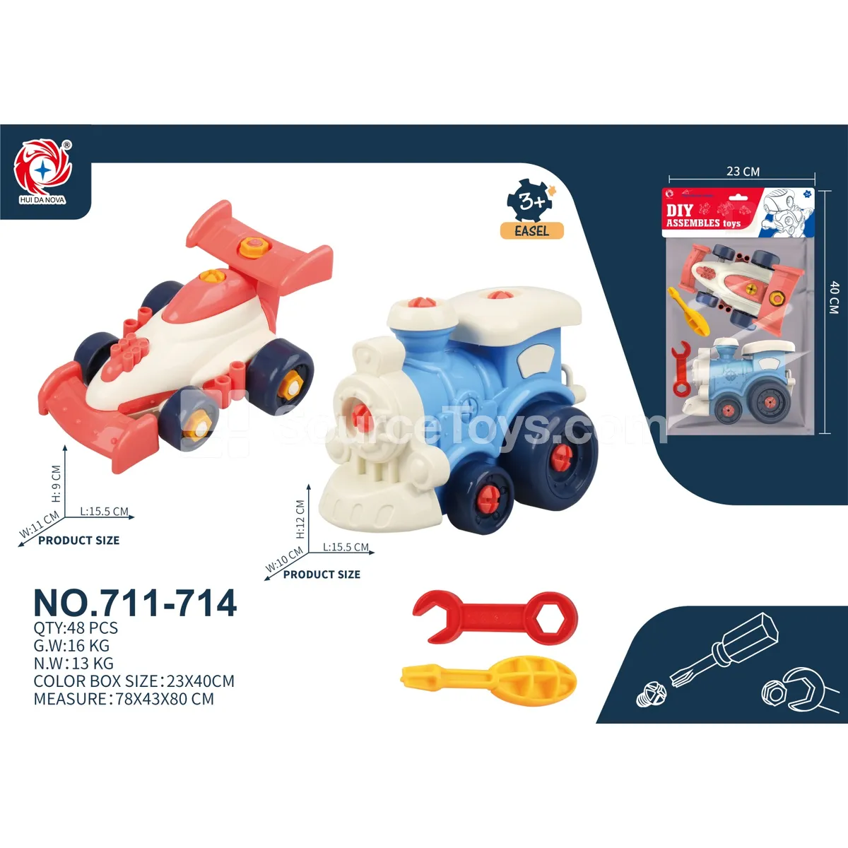 Disassembly Formula Car & Train Head Disassembly Formula Car & Train Head
